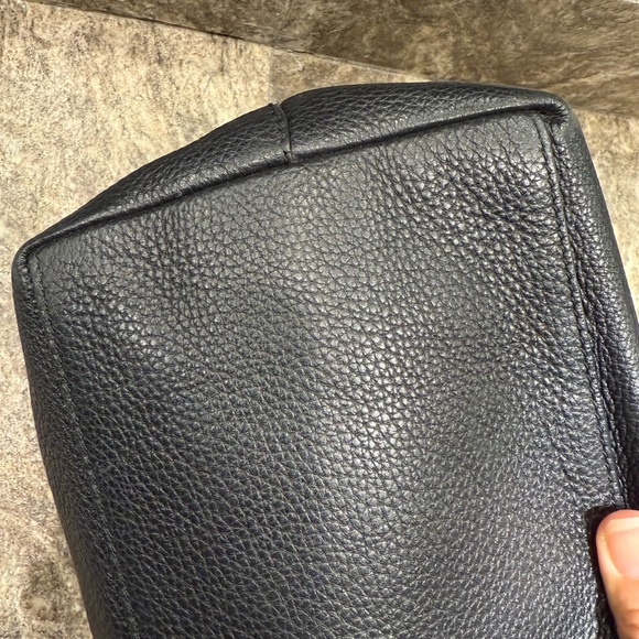 Tory Burch THEA HOBO black leather bag - Picture 14 of 15